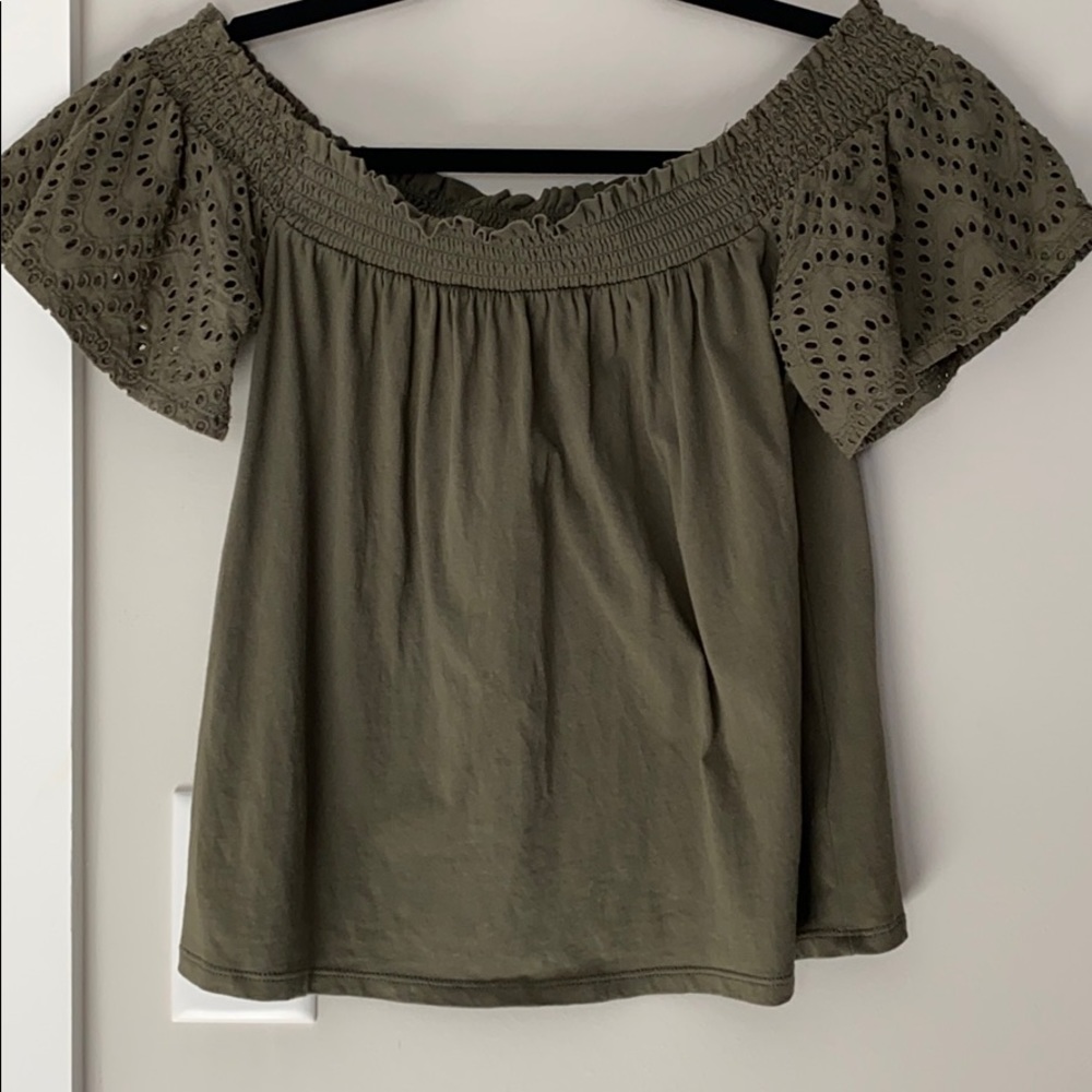 Off the shoulder top